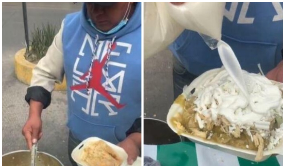 Esta creación culinaria se volvió viral en TikTok (captura de pantalla).
