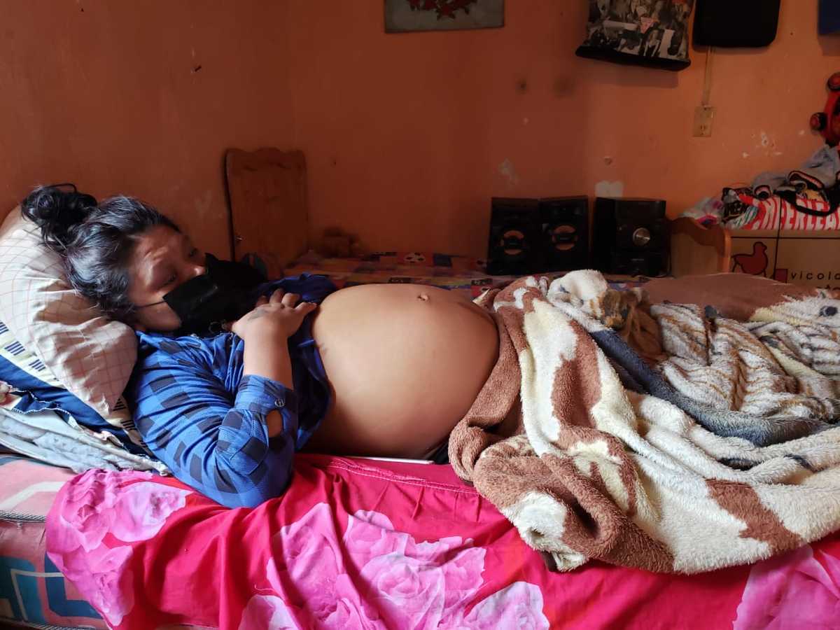 Su enfermedad la mantiene postrada en la cama. (Diana Barajas)