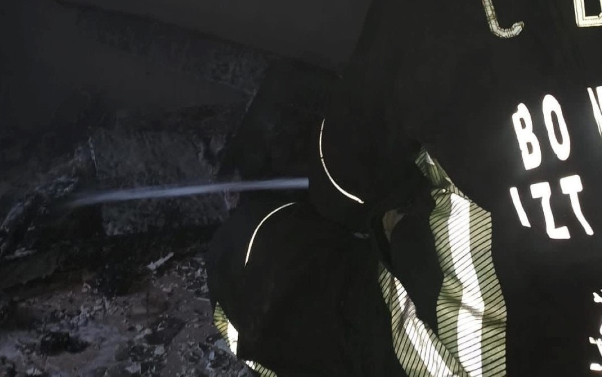 El incendio ocurrió en una vivienda de la colonia Santa Martha Acatitla. | Especial