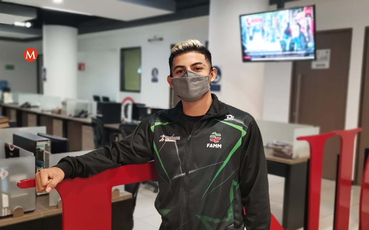 Jaime Samuel Sierra Lara va a torneo mundial de artes marciales mixtas. (Omar Hernández)