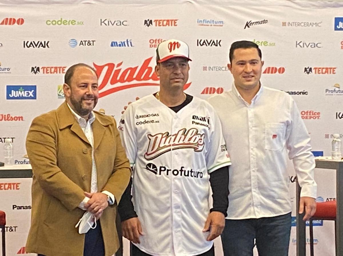 Juan Gabriel Castro es nuevo mánager de Diablos Rojos (Michel Cruz)