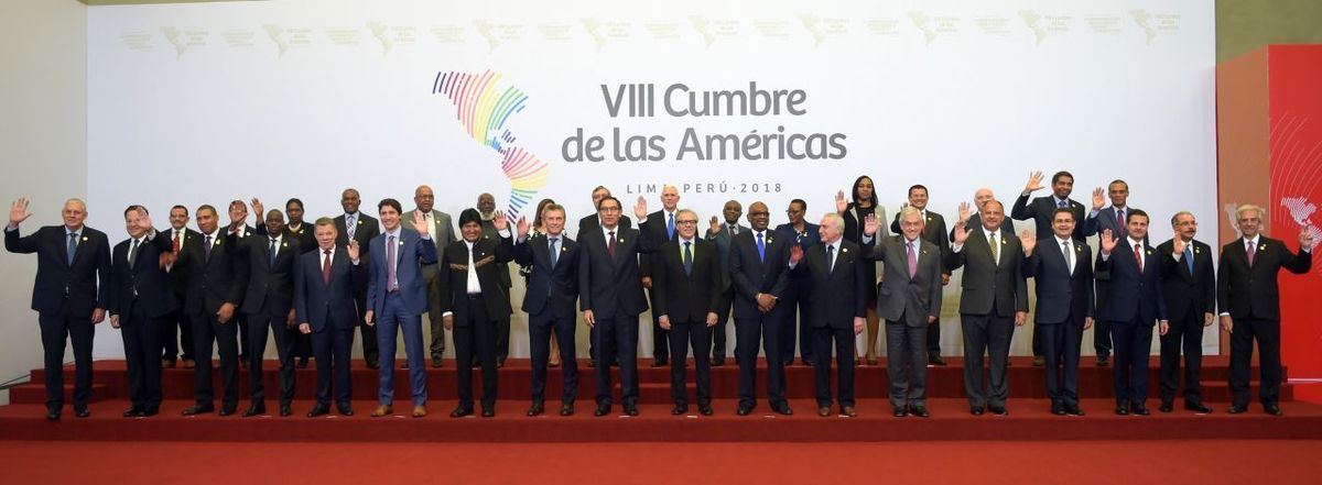 La última edición de la Cumbre de las Américas se realizó en 2018. (Cuartoscuro / Archivo)