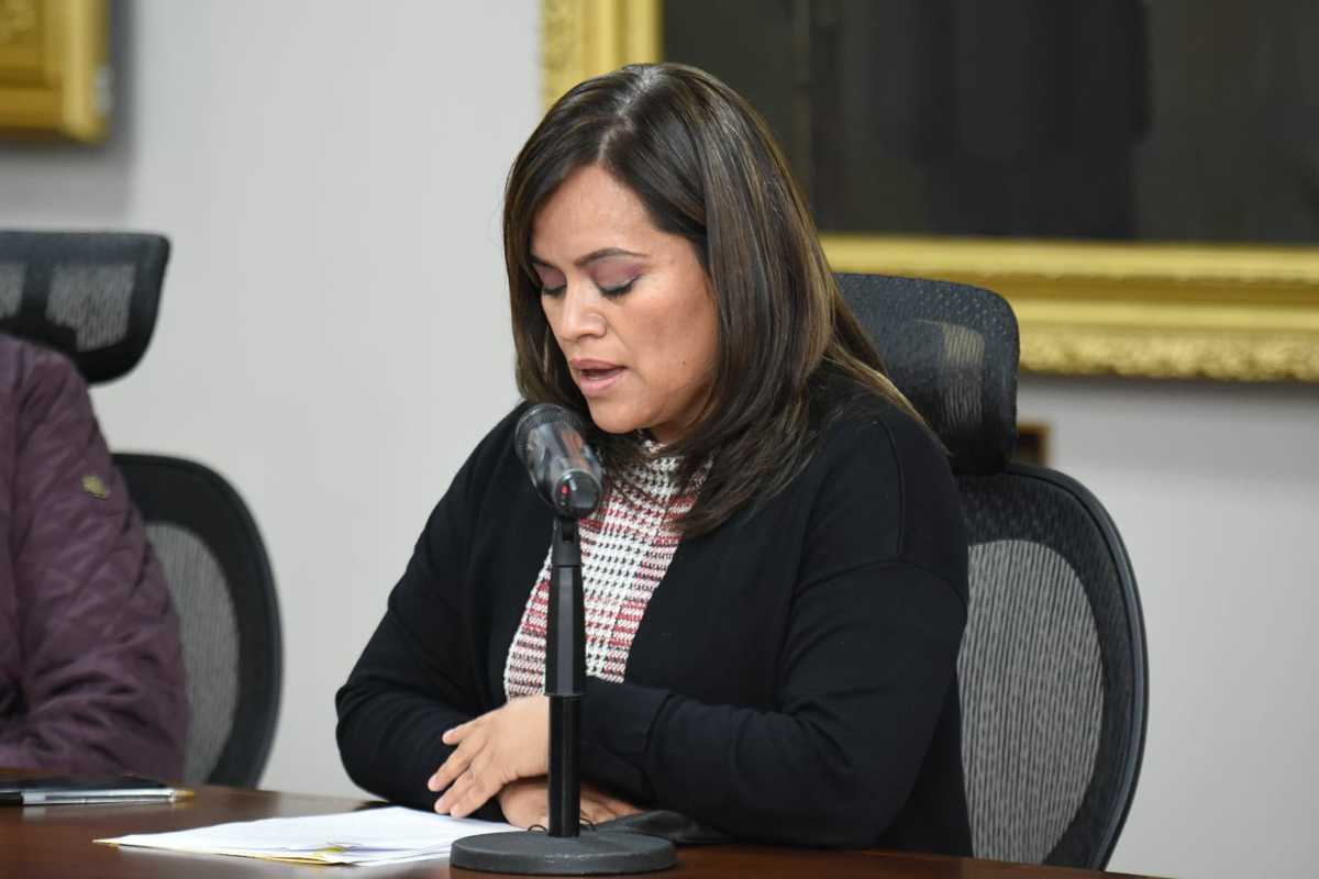 Lisset Marcelino Tovar, diputada local de Morena cuestiono la demora para nombrar al titular de la CDHEH (Coresía)