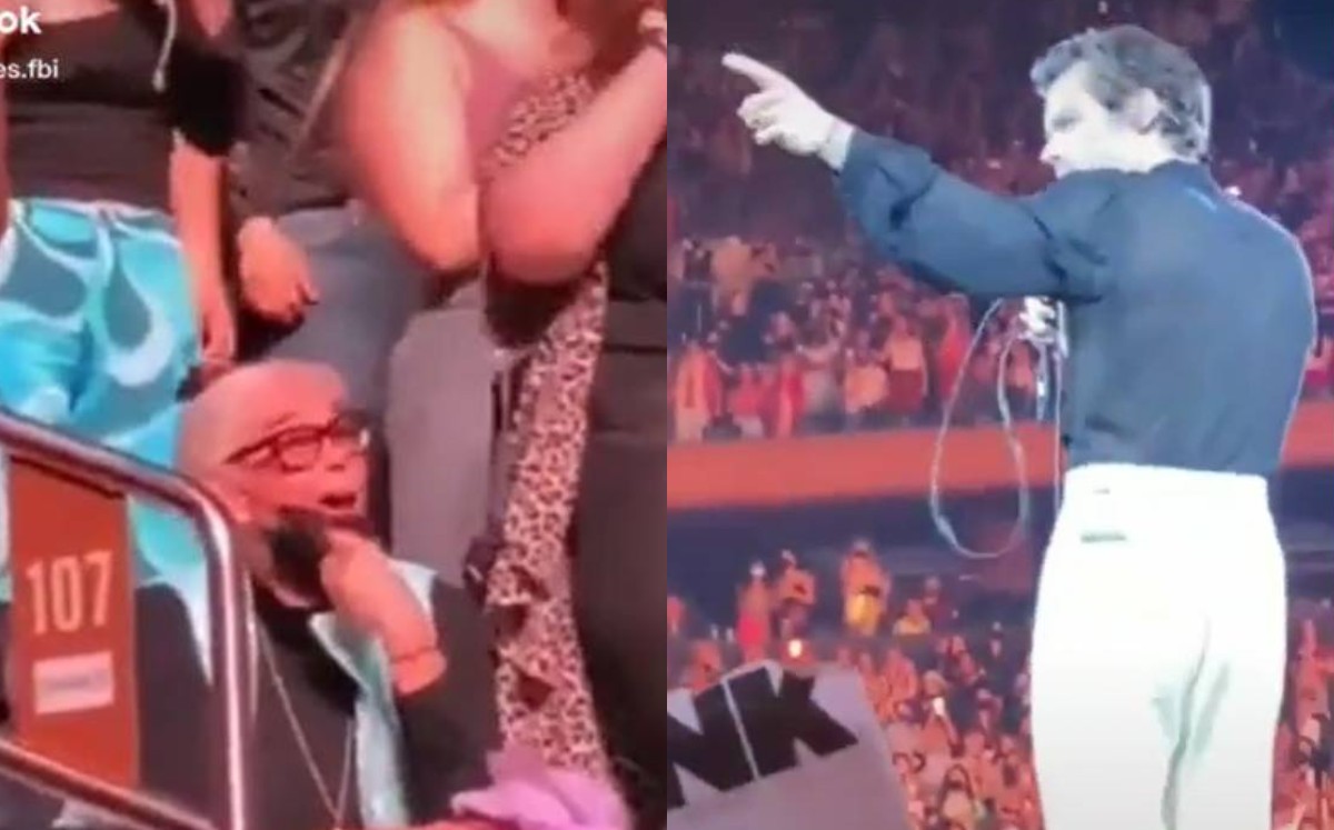 Abuelita se declara fan de Harry Styles en concierto; video se hace viral (Especial).
