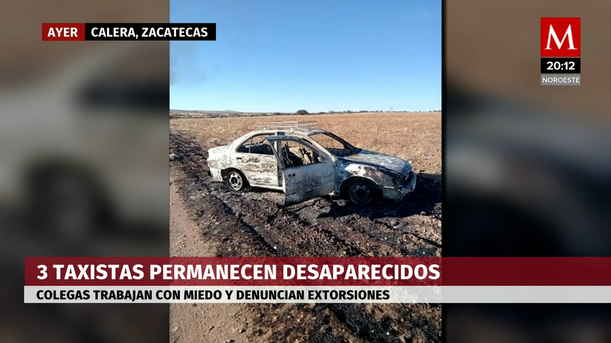 En Zacatecas, aumentan agresiones contra taxistas: desparecen a tres