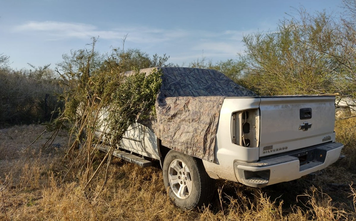 Encuentran camionetas con blindaje artesanal en Tamaulipas