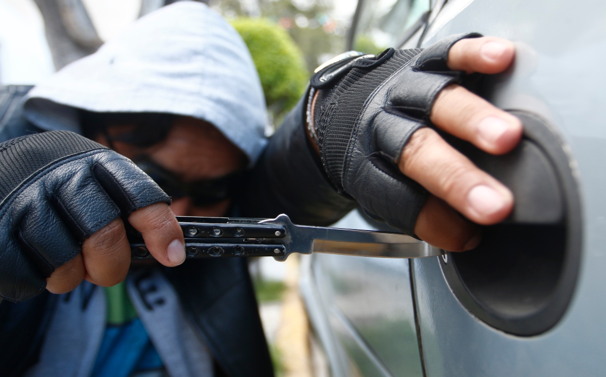 Fotografía alusiva al robo y la inseguridad. Puebla, en el top diez de ciudades con más robo de vehículos. | Agencia Enfoque