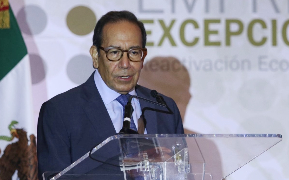 La ponencia de ayer de Carlos Salazar estaba programada de manera virtual. | Cuartoscuro