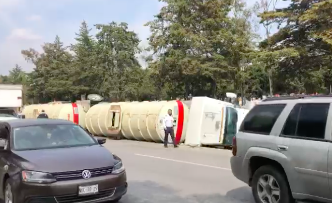 Solamente afectó el tránsito de la zona.
