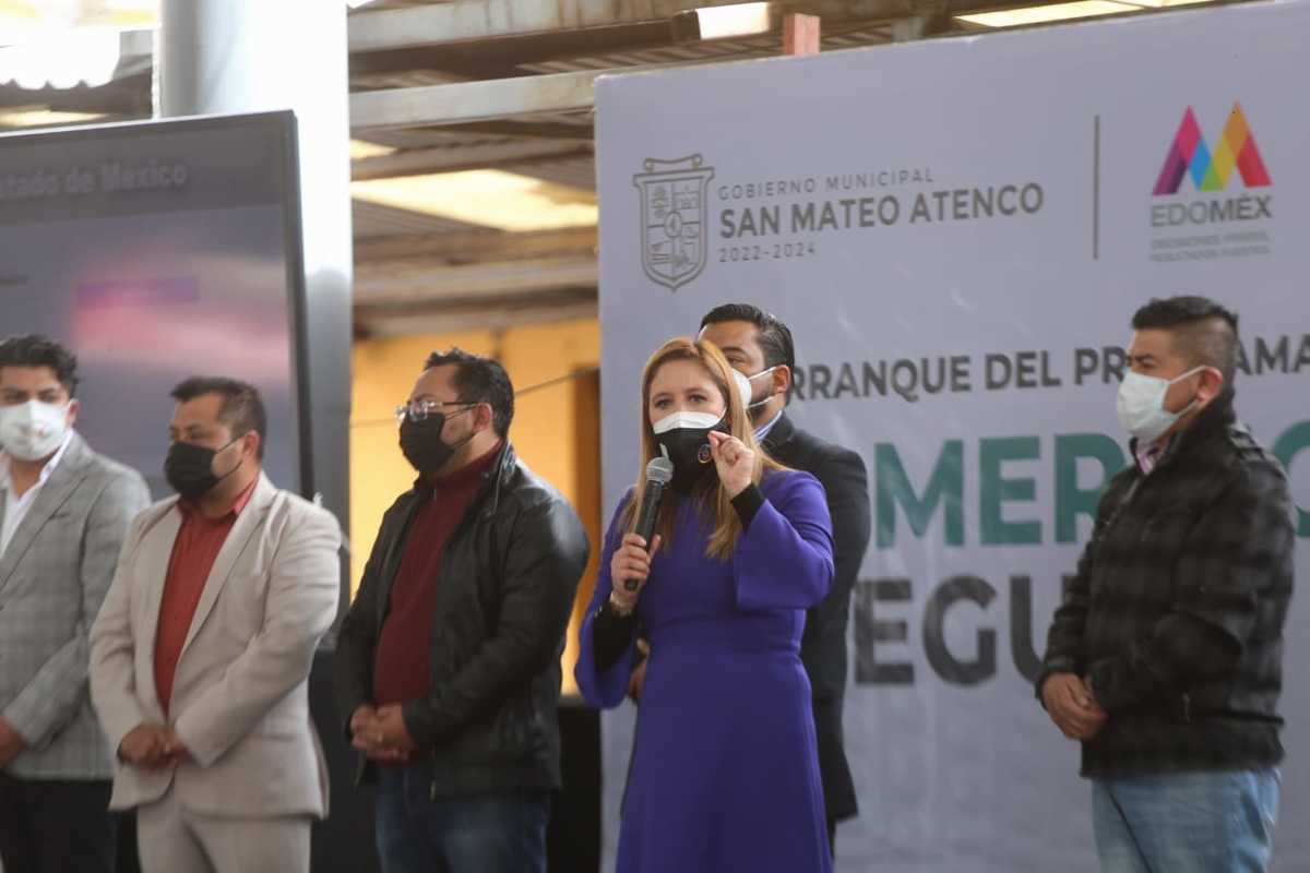 Alcaldesa san mateo atenco | "Podremos lograr que más personas se sientan con la comunidad con la tranquilidad".