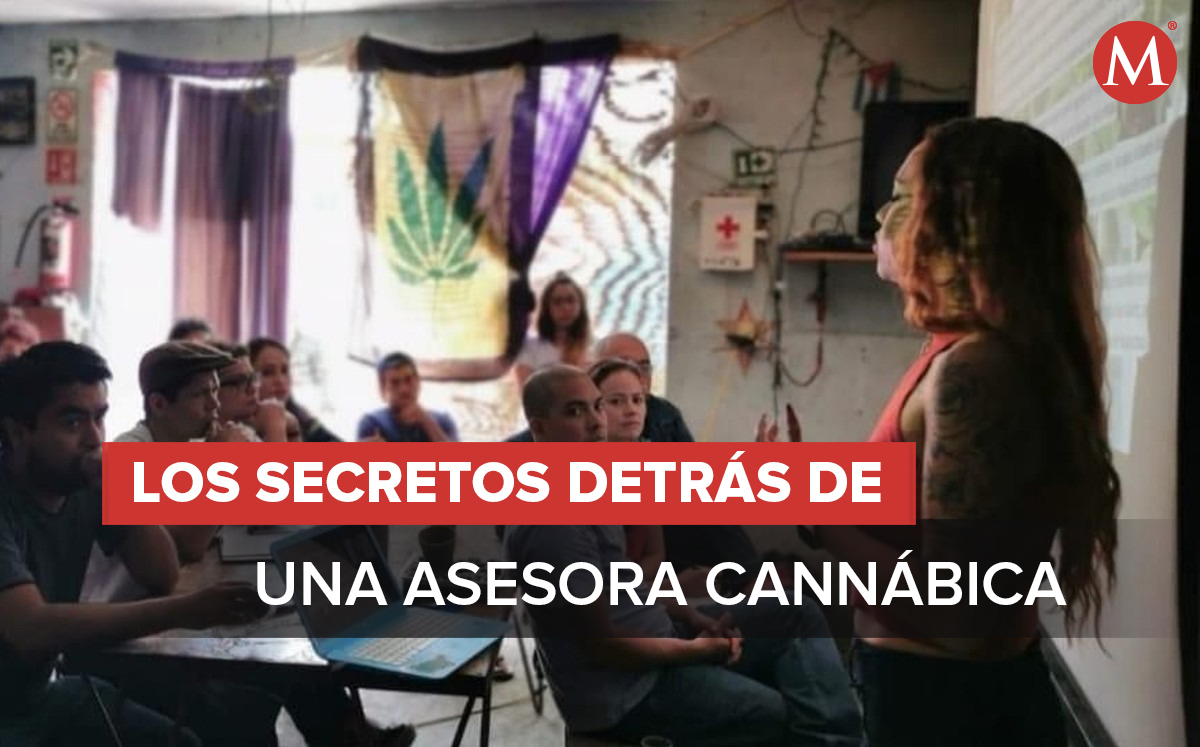 Ana Valeria ha dedicado mucho tiempo a estudiar la planta de cannabis. (Especial)