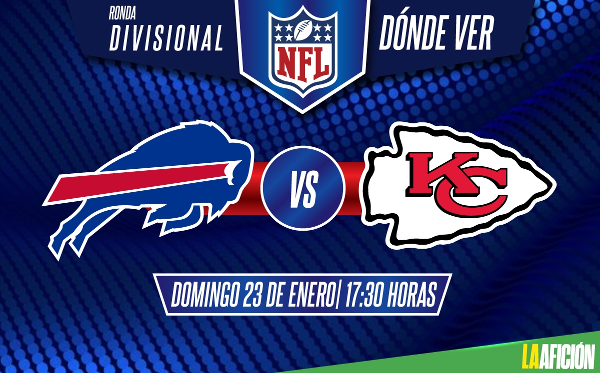 Bills vs Chiefs, dónde ver la Ronda Divisional de la NFL