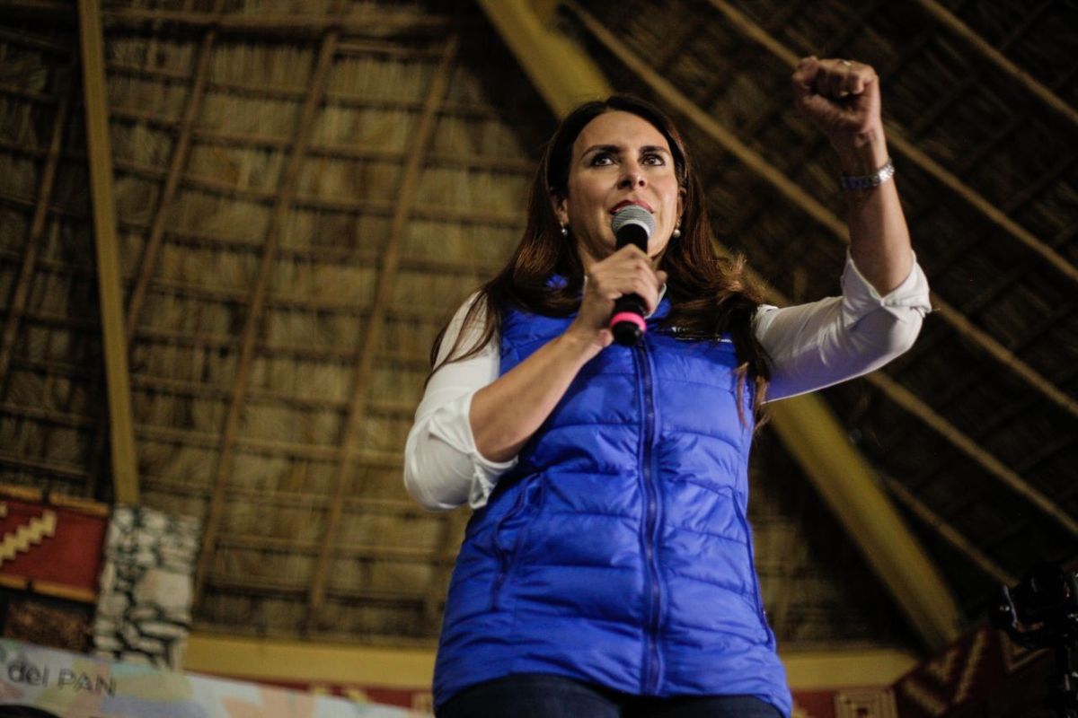 Carolina Viggiano, precandidata del PAN. (Cortesía)