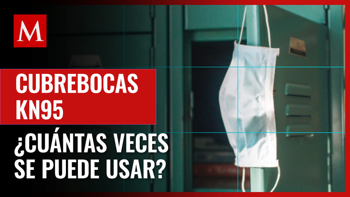 ¿Cuántas veces se puede usar un cubrebocas KN95? Recomendaciones ante contagios por ómicron
