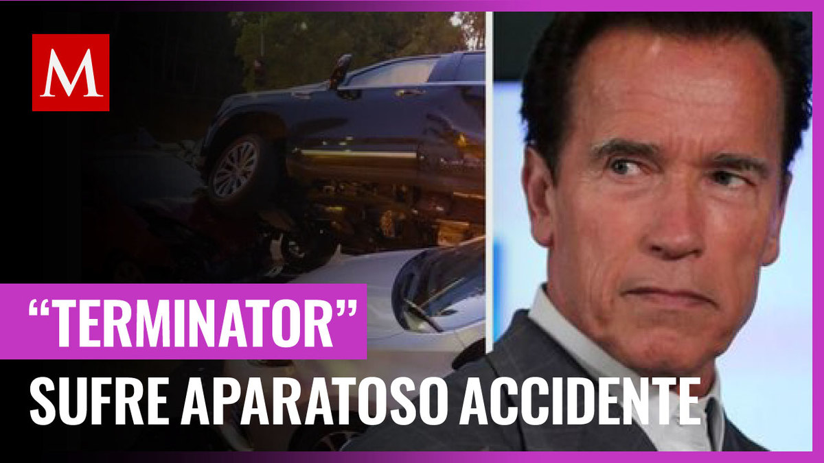 Arnold Schwarzenegger sufre accidente de tránsito en Los Ángeles