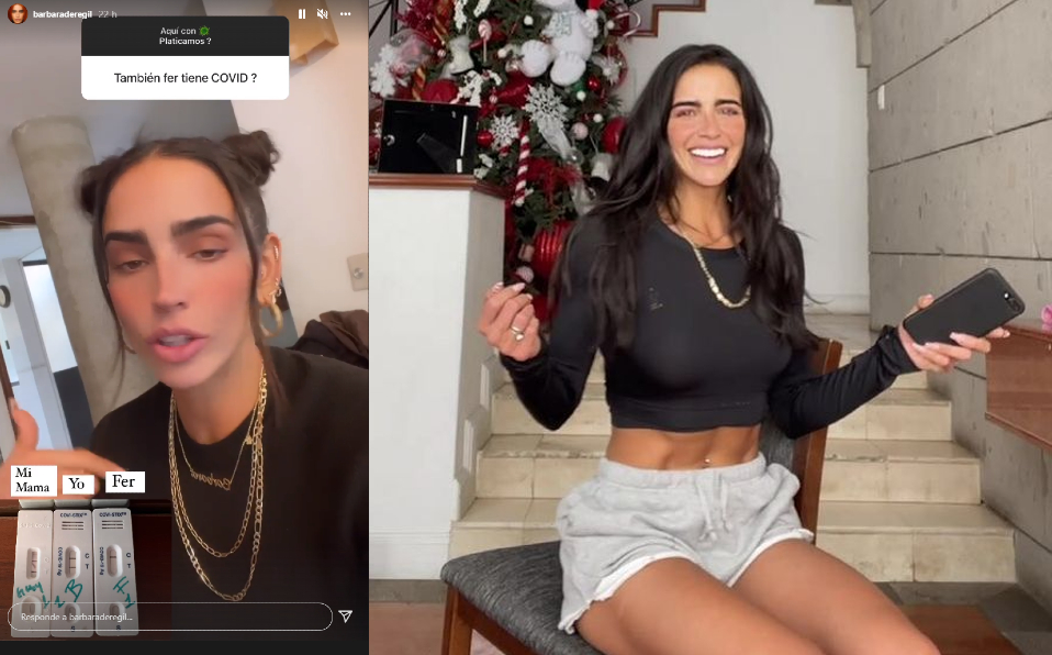 Bárbara de Regil anuncia que se contagió de covid