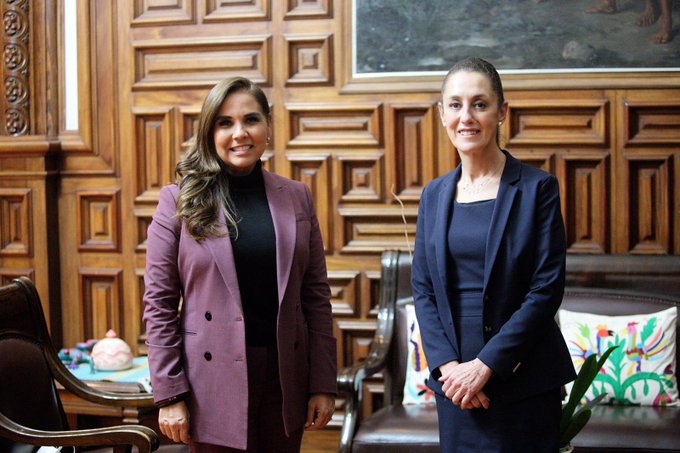 Lezama fue reelegida presidenta Municipal de la Benito Juarez, Quintana Roo en 2021 (Vía Twitter)
