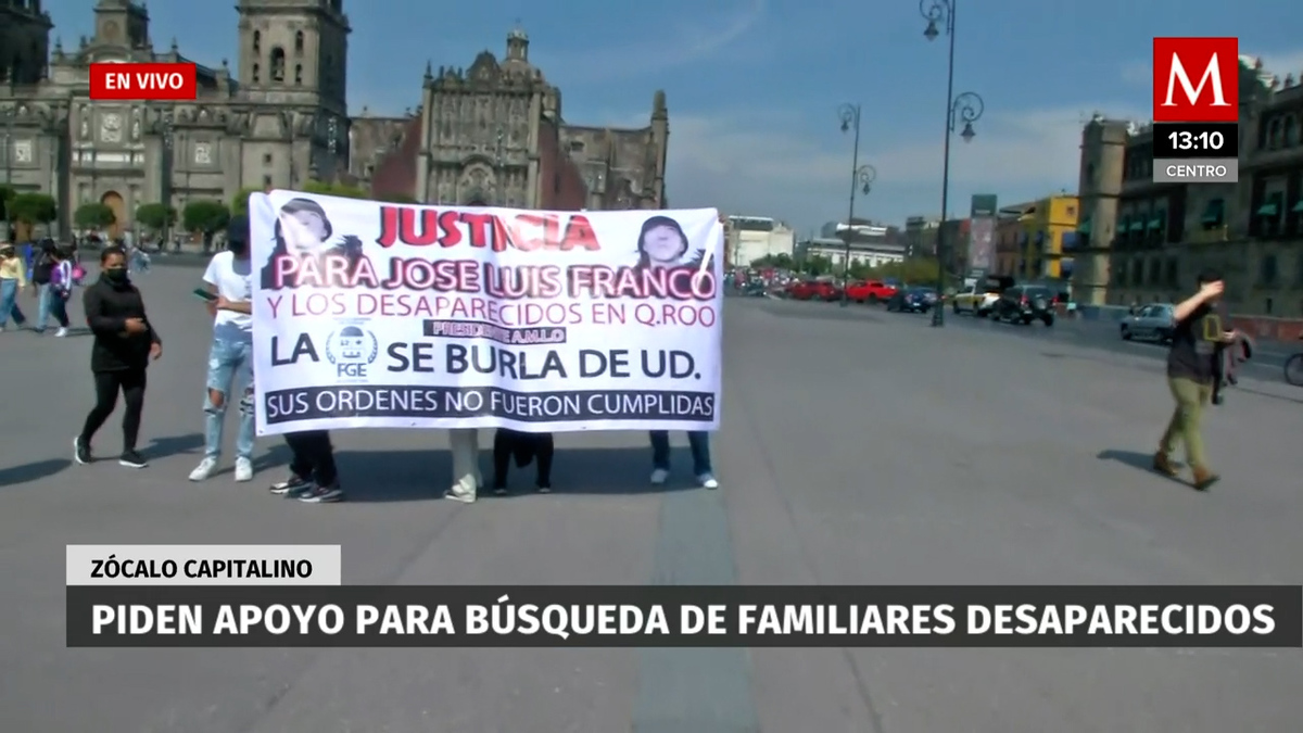 Piden apoyo para búsqueda de familiares desaparecidos