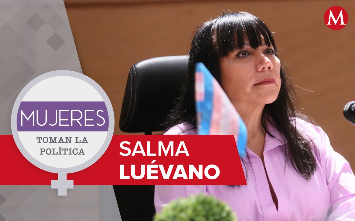 Salma Luévano, la diputada trans que a “golpe de sentencia” está tomando la política. | Diseño: Óscar Ávila