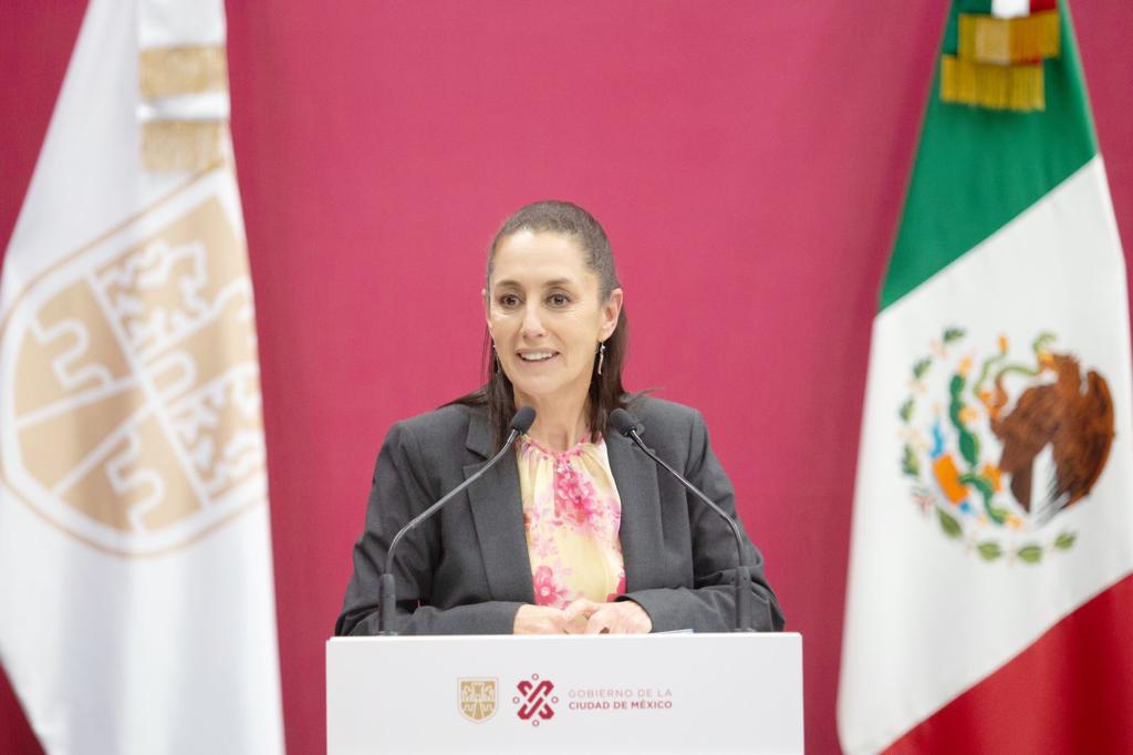 Claudia Sheinbaum en conferencia de prensa.| Especial