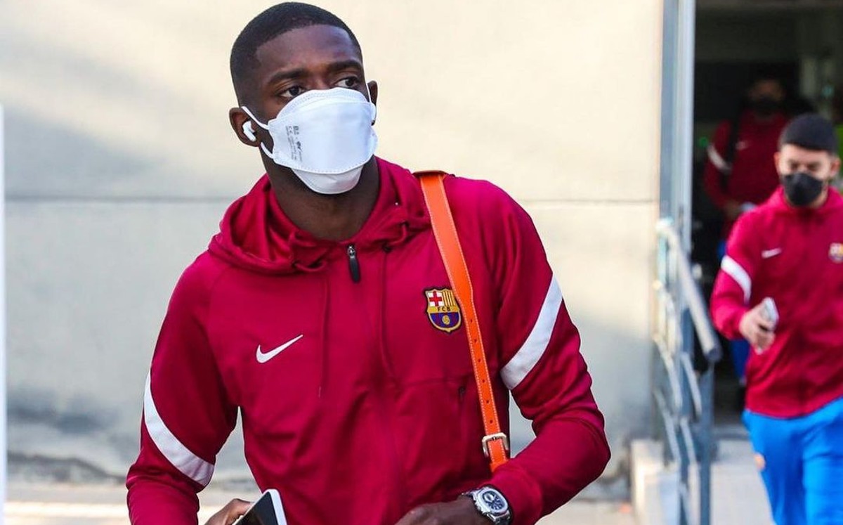 Dembélé regresó a los entrenamientos con el FC Barcelona (Instagram Barcelona)