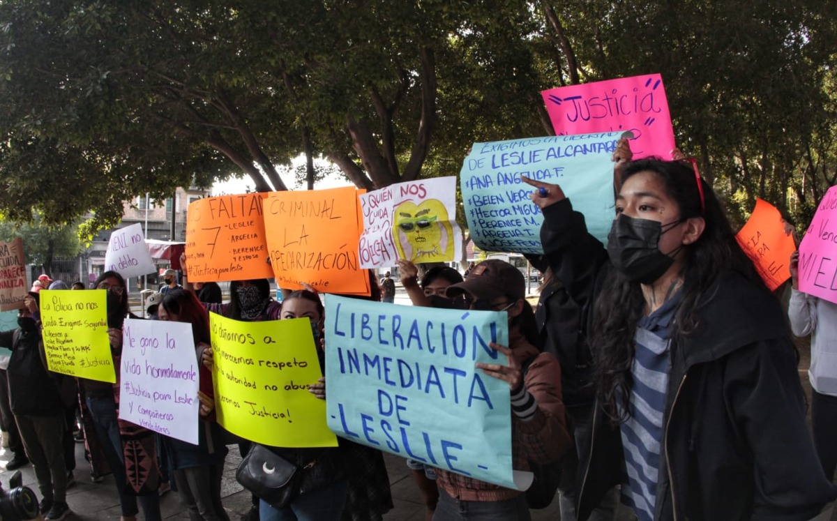 Exigen pronta liberación y un juicio apegado a la ley para Leslie A. | Melanie Torres