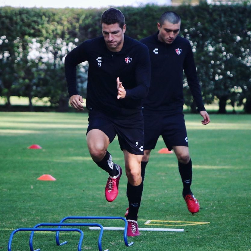 Julio Furch volvió a entrenar con Atlas. (Cortesía)