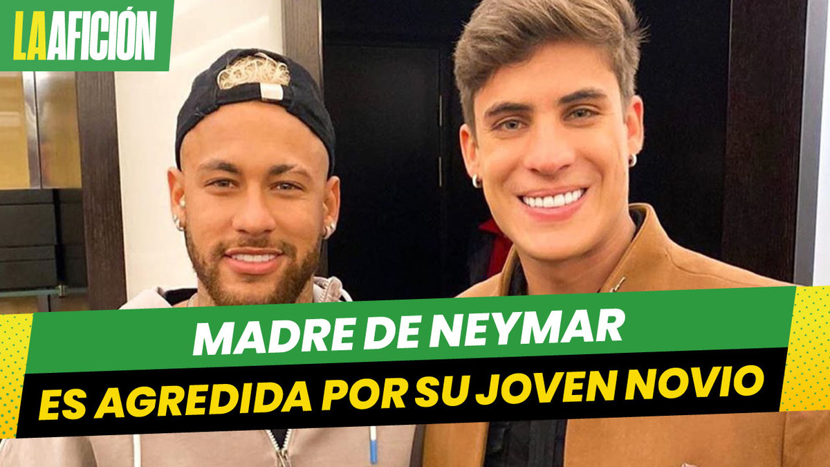 Madre de Neymar es agredida nuevamente por su joven novio y huye