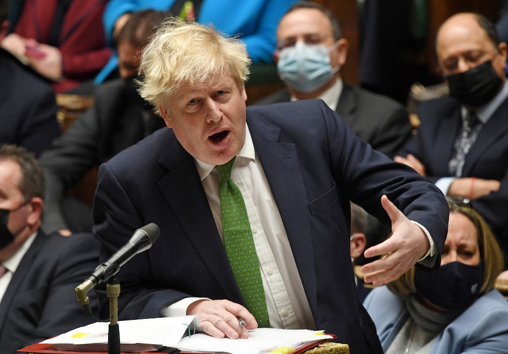 El primer ministro de Reino Unido, Boris Johnson, ha pedido disculpas por sus fiestas dentro de Downing Street. (AFP)