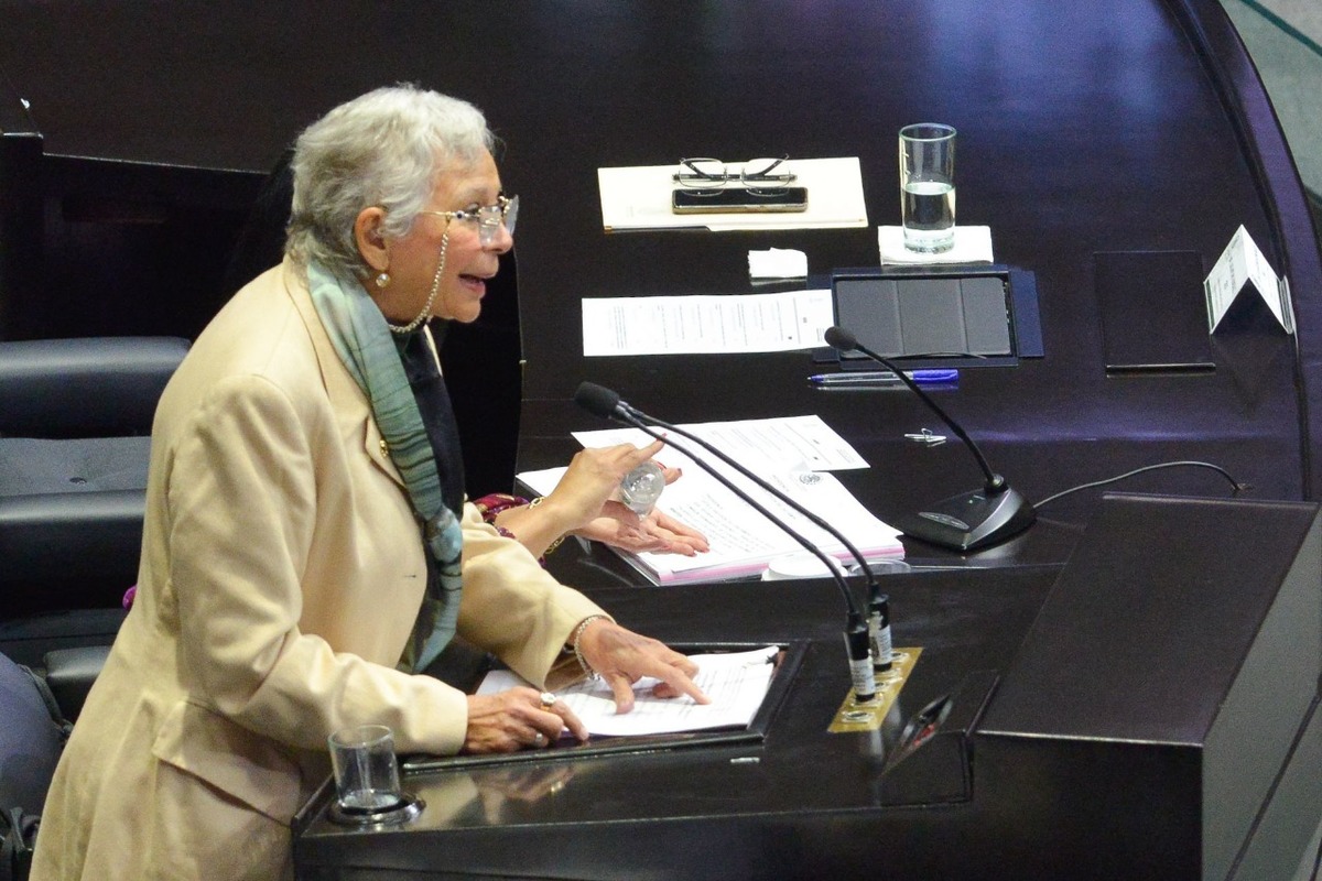 Olga Sanchez Cordero, Presidenta del Senado de la República (Cuartoscuro)