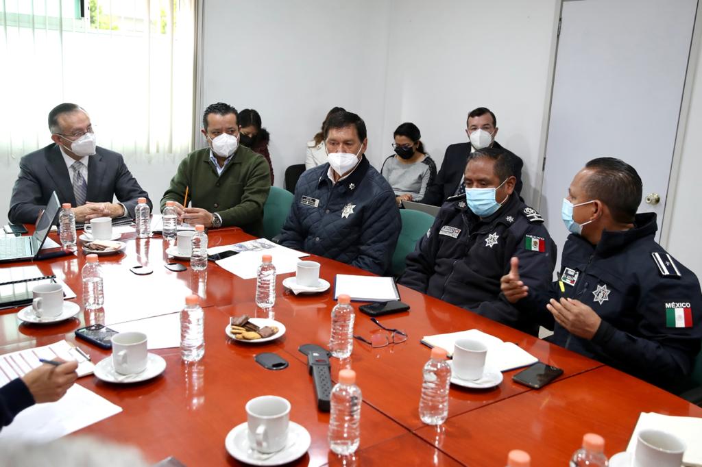Resaltó el trabajo que desempeñan los elementos de la Policía Pie a Tierra.