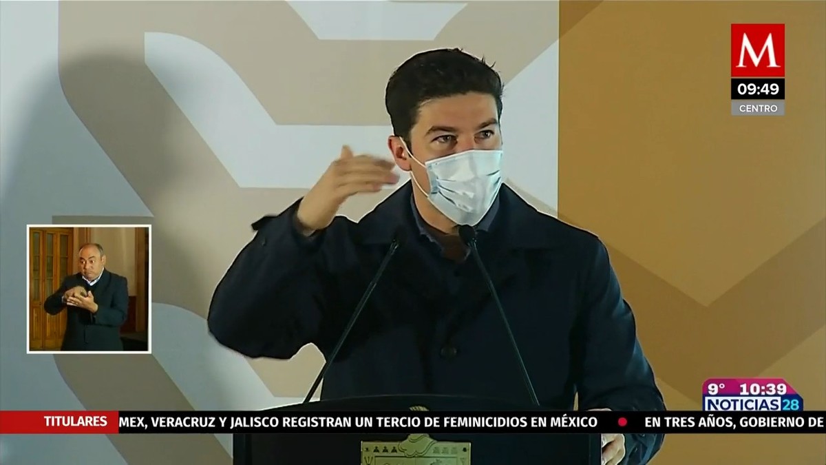 "Se está desacelerando el contagio" Samuel García
