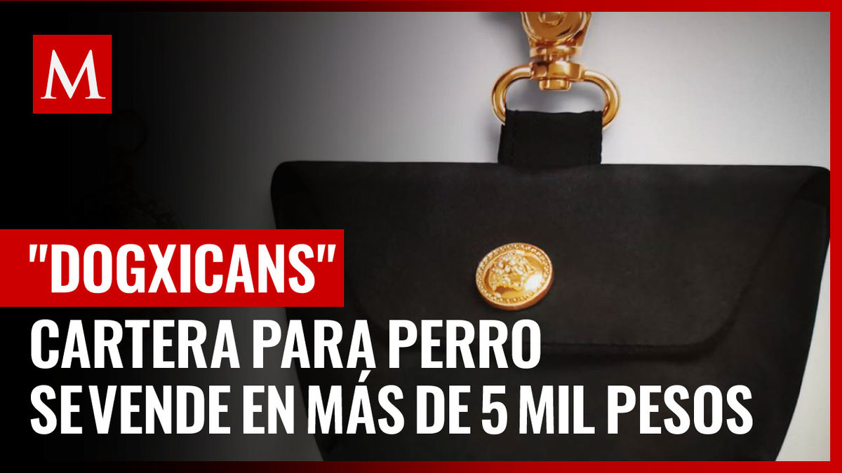 Versace vende cartera para guardar popo de perro en más de 5 mil pesos