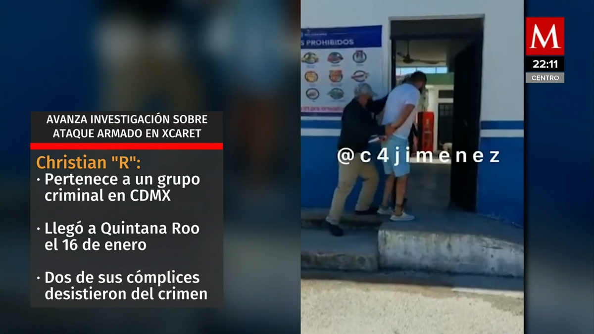 Agresor de canadienses en Xcaret tiene antecedentes penales