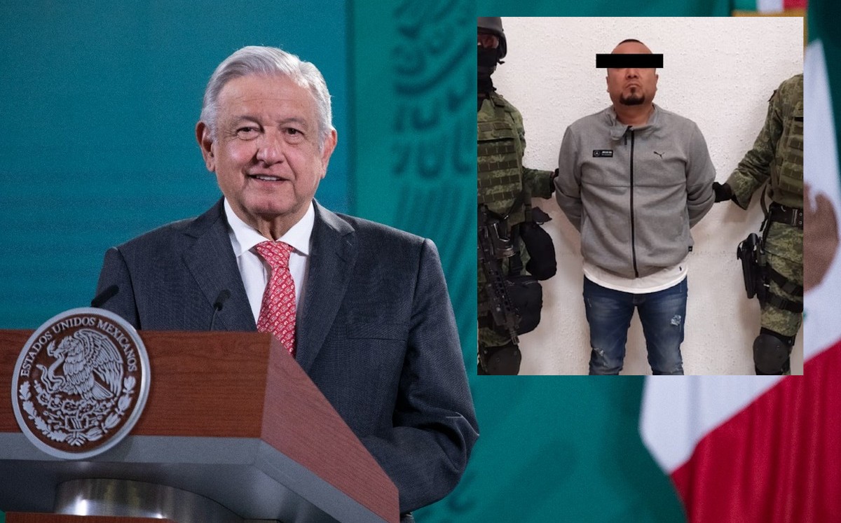 AMLO reconoce la detención de El Marro / Especial