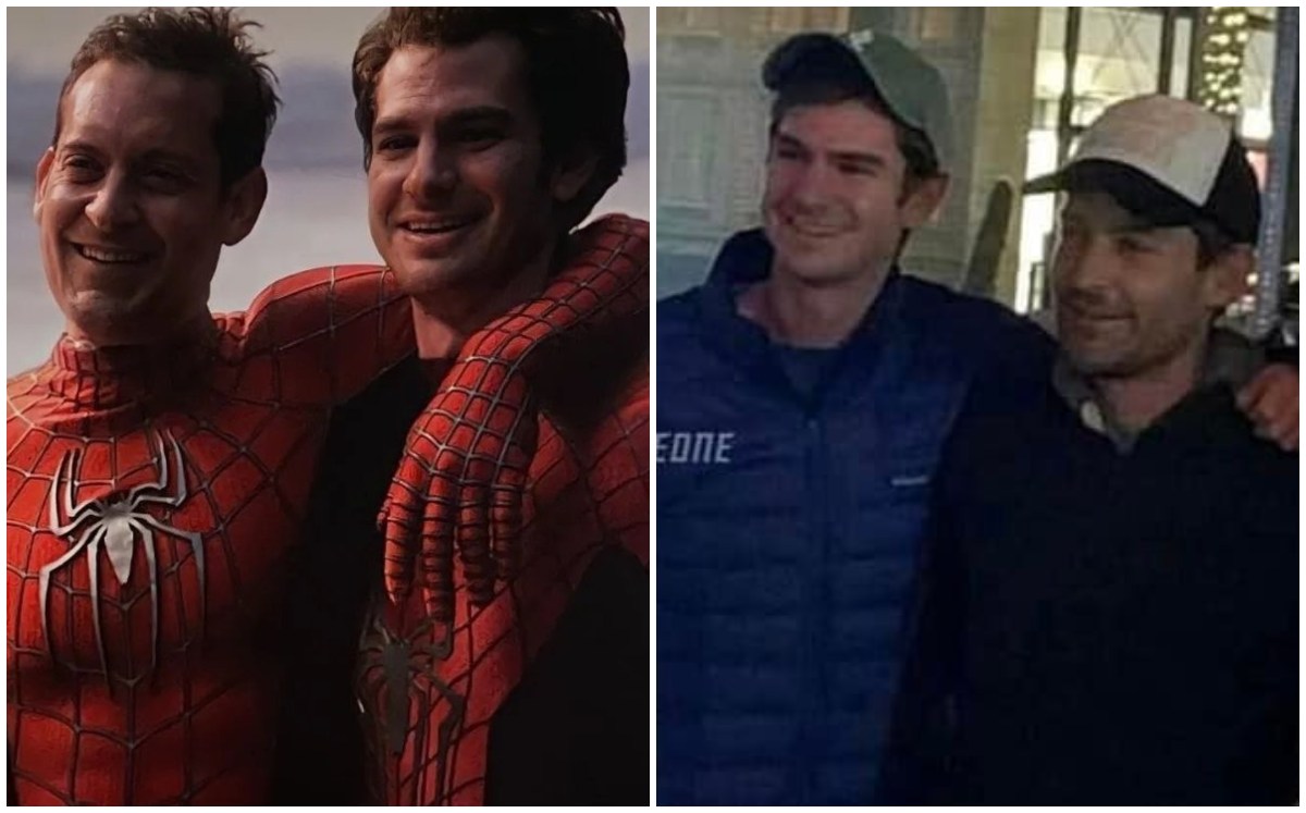 Andrew Garfield y Tobey Maguire