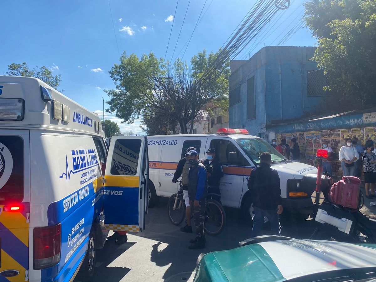 El herido fue trasladado al hospital | Enrique Luna