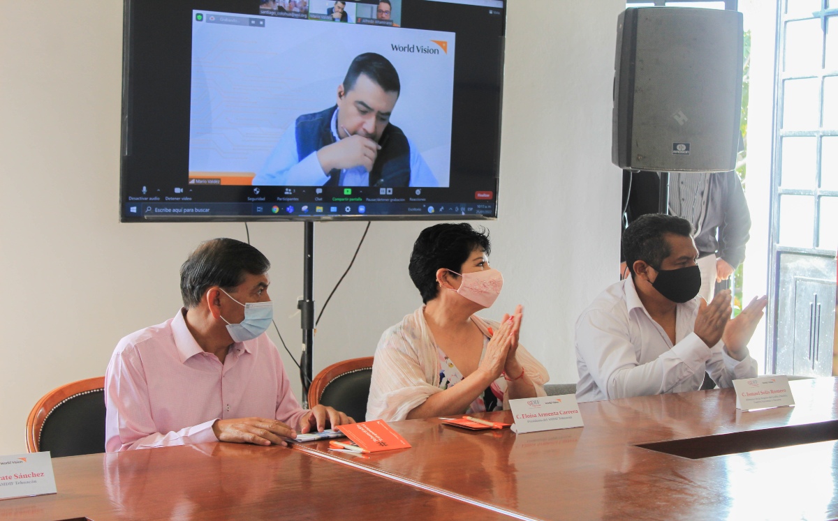 Firman convenio DIF y World Vision para prevenir el trabajo infantil en Tehuacán | Apolonia Amayo