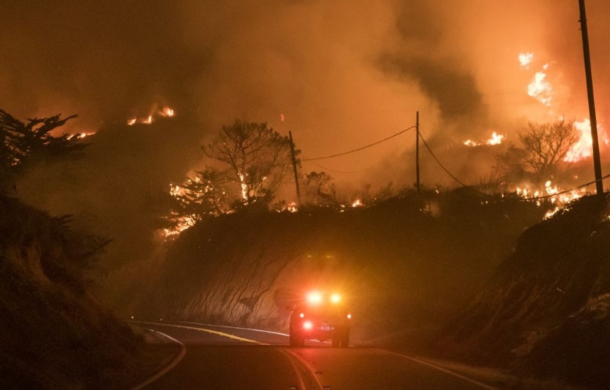 Incendio Colorado. Actualización al 25 de enero de 2022. | Foto: Condado de Monterey