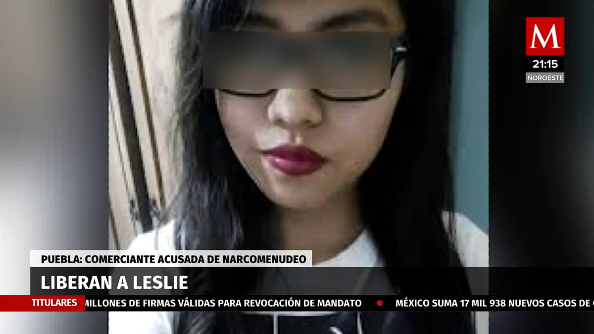Leslie Alcántara y seis detenidos más por presunto narcomenudeo fueron puestos en libertad