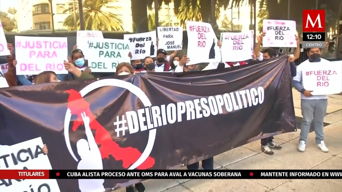 Marchan en CdMx por la liberación de José Manuel del Río Virgen