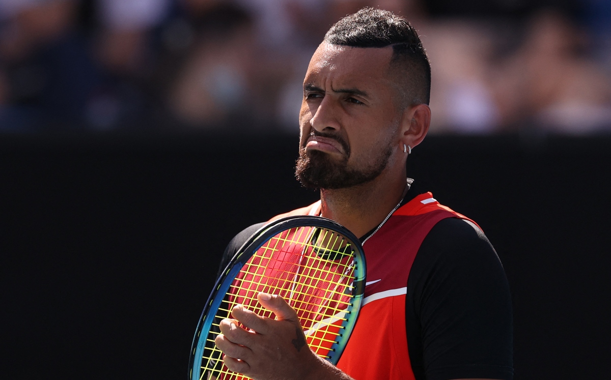 Nick Kyrgios golpea a niño con un pelotazo y su noble gesto se hace viral (AFP)