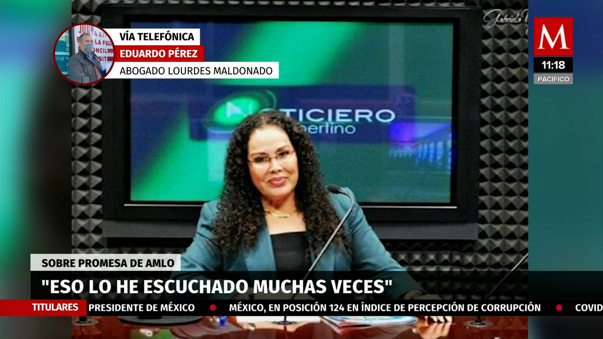 "Pago de Lourdes no será cobrado": abogado de Lourdes Maldonado