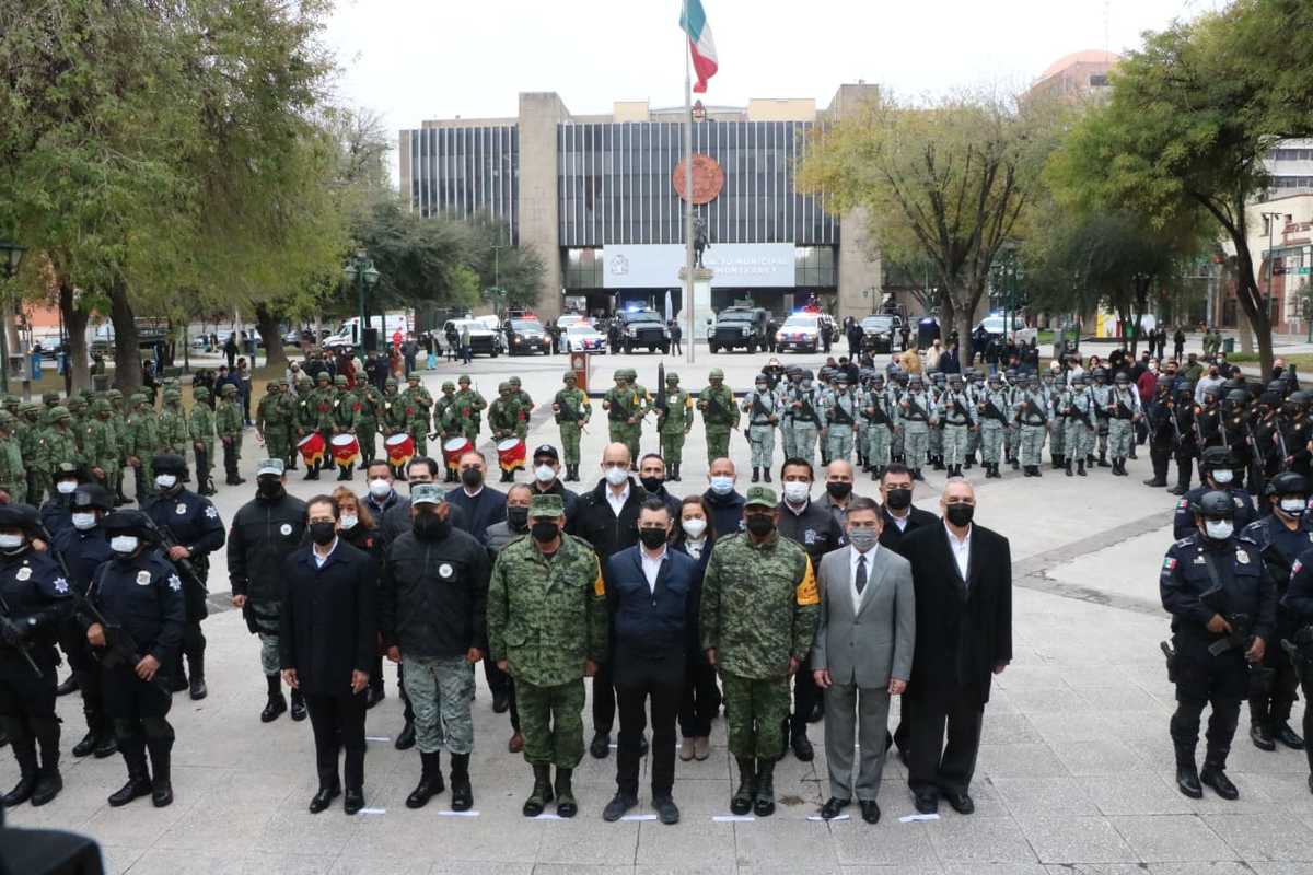Anuncian operativos mixtos en la zona metropolitana de Monterrey. Foto: Leonel Rocha.