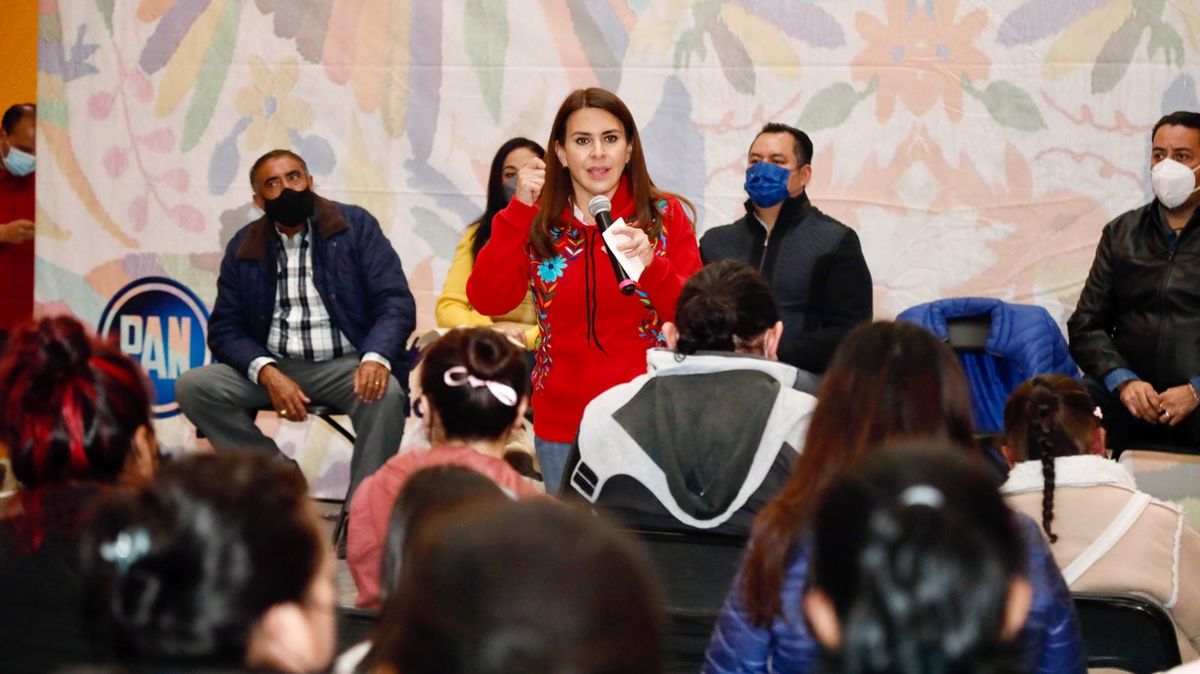 Carolina Viggiano, precandidata del Partido Acción Nacional a la gubernatura. (Cortesía)