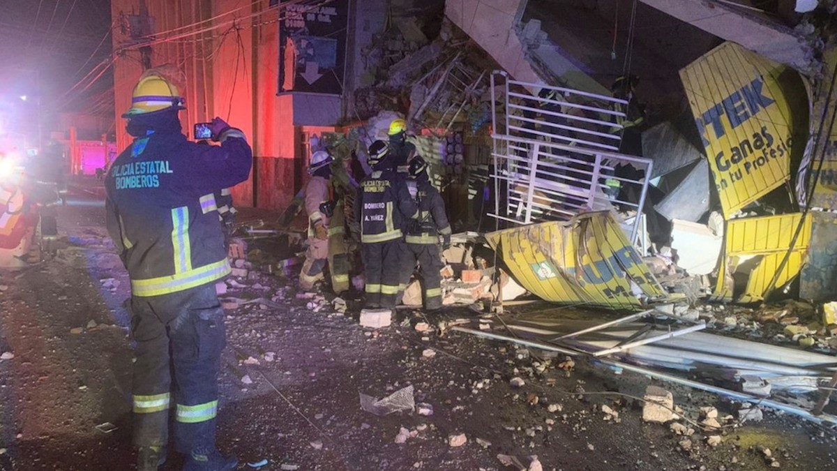 Explosión de gas LP en Puebla deja 12 personas lesionadas y un muerto