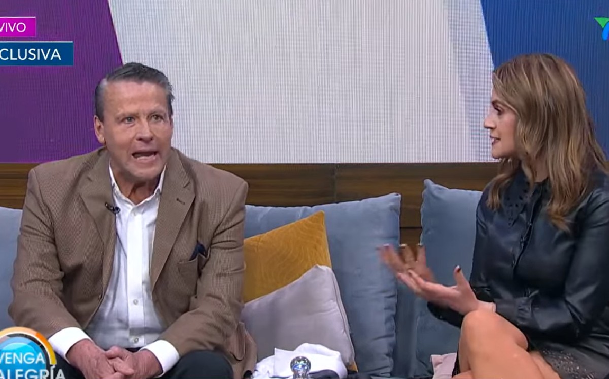 Flor Rubio y Alfredo Adame tienen acalorado encuentro en Venga la Alegría (Captura).