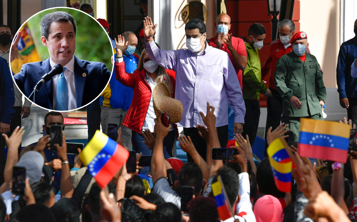 Juan Guaidó ha implado la revocación de mandato de Nicolás Maduro. (EFE / AP)
