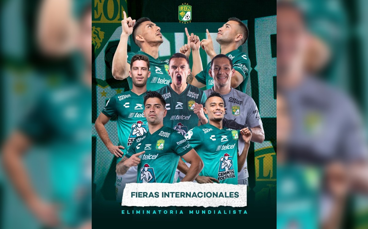 Seleccionados del Club León para fecha FIFA / Especial