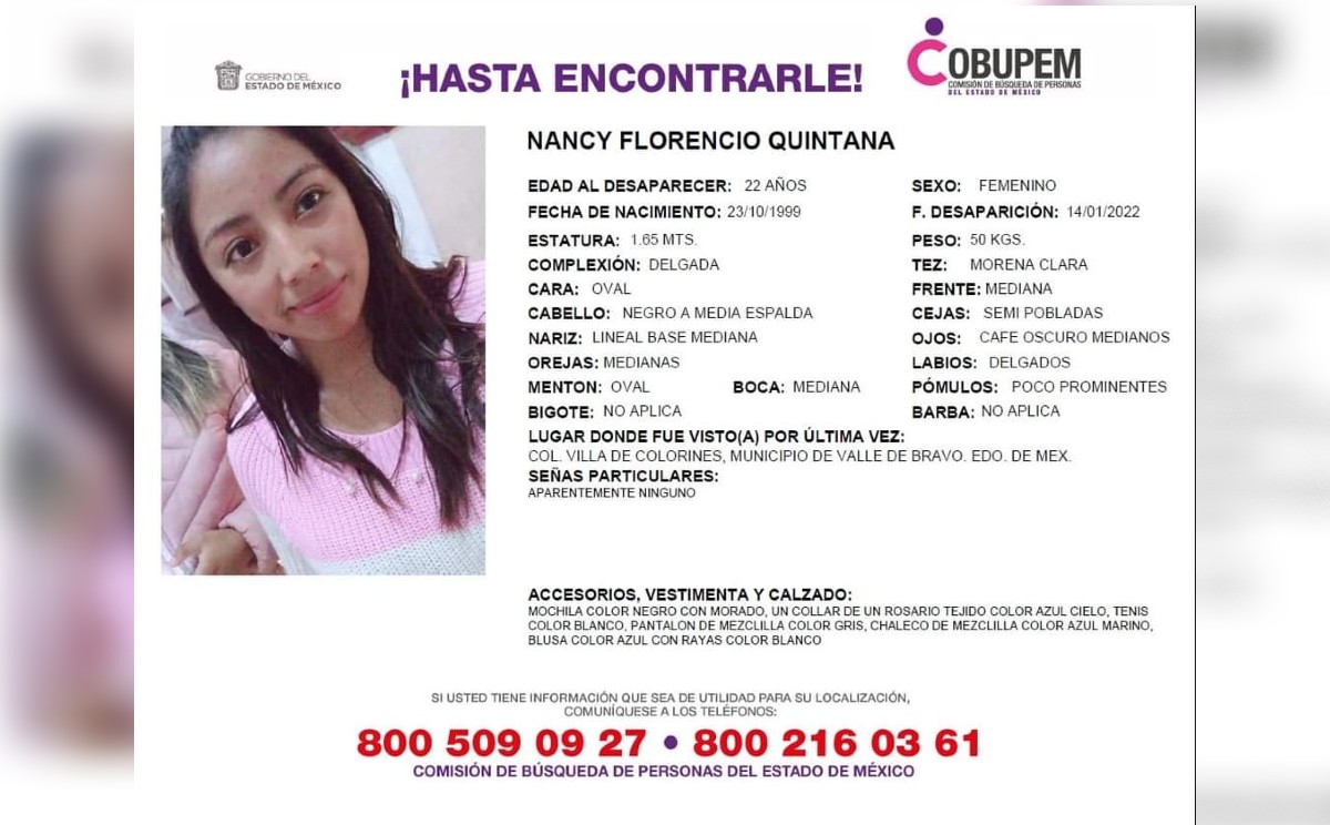Uno de sus amigos estuvo en contacto con ella previo a la desaparición.
